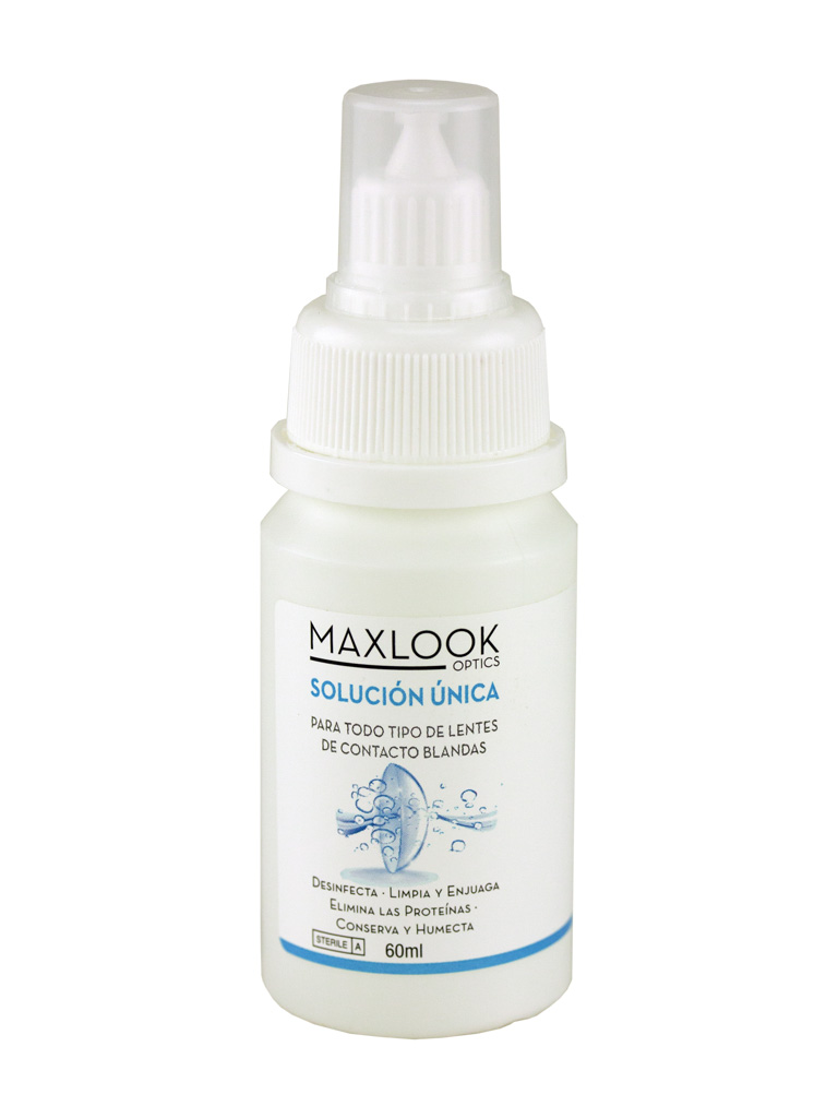Maxlook Solución Única para Lentes de Contacto 60ml